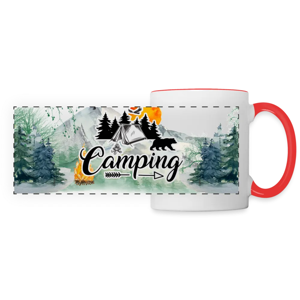 Camping Panoramic Mug