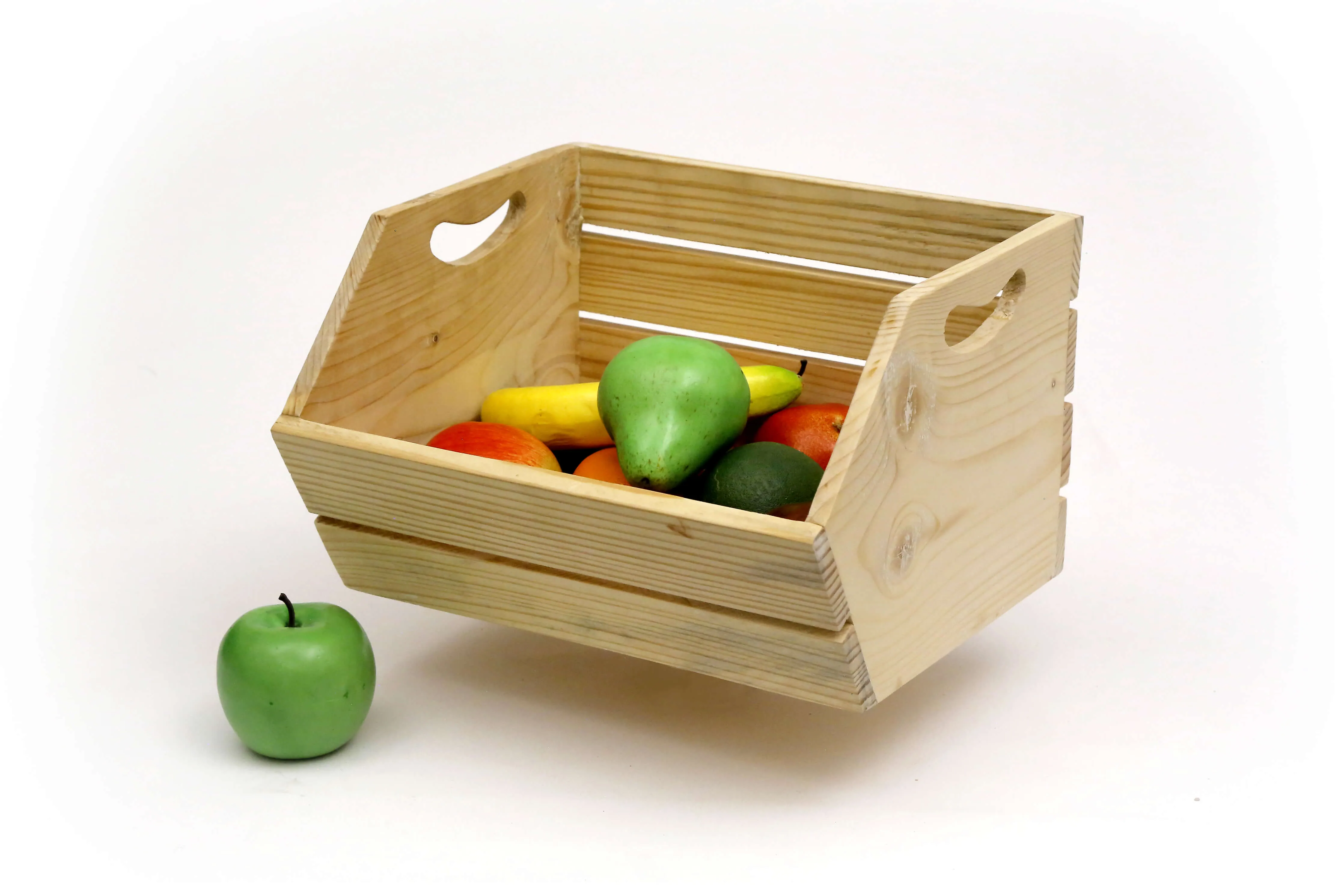 Cottage Style Crate Organizer Set of 3