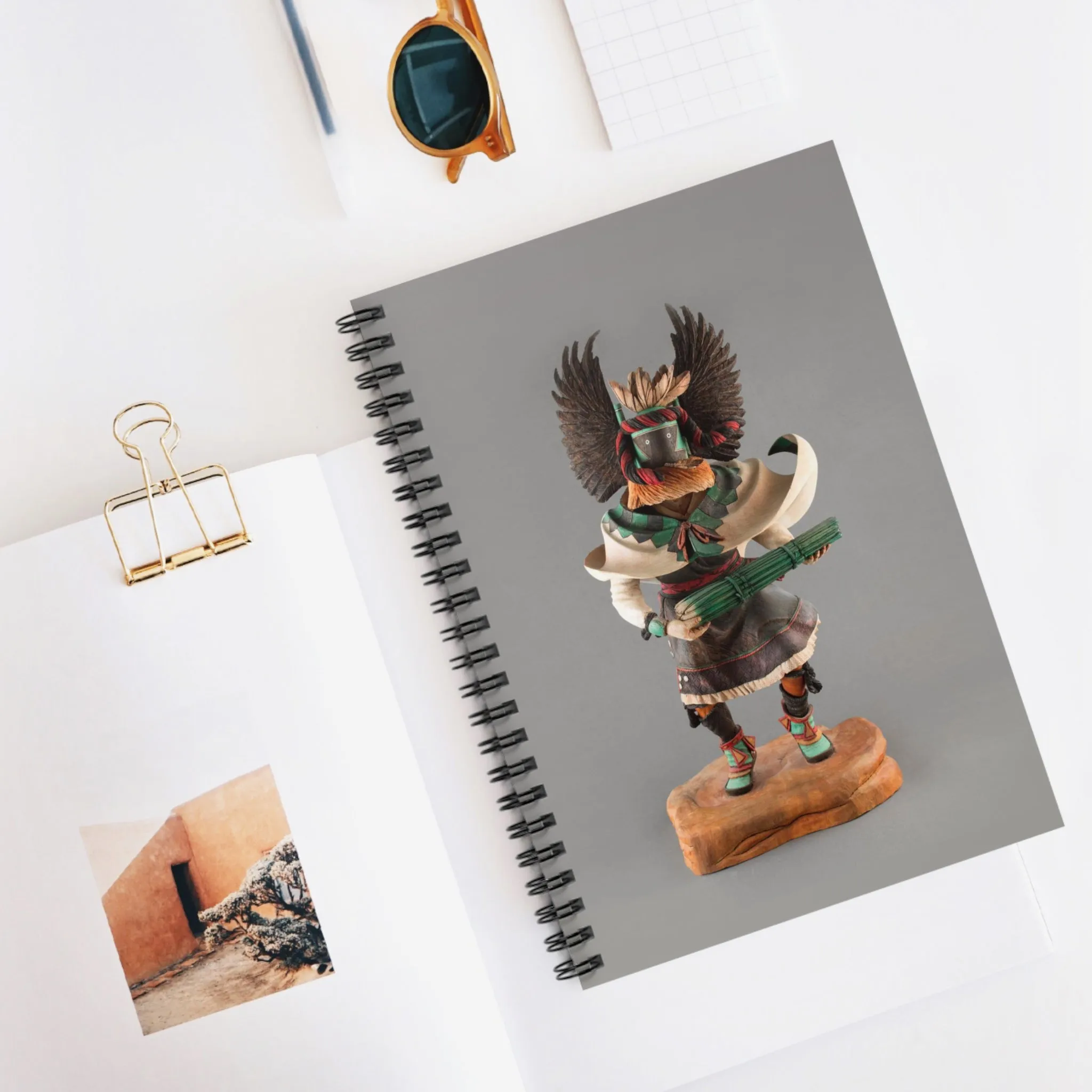 Crow Mother Spiral Notebook