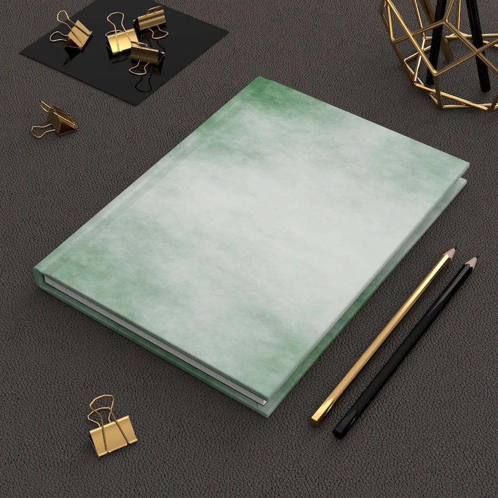 Green Clouds Hardcover Journal Matte