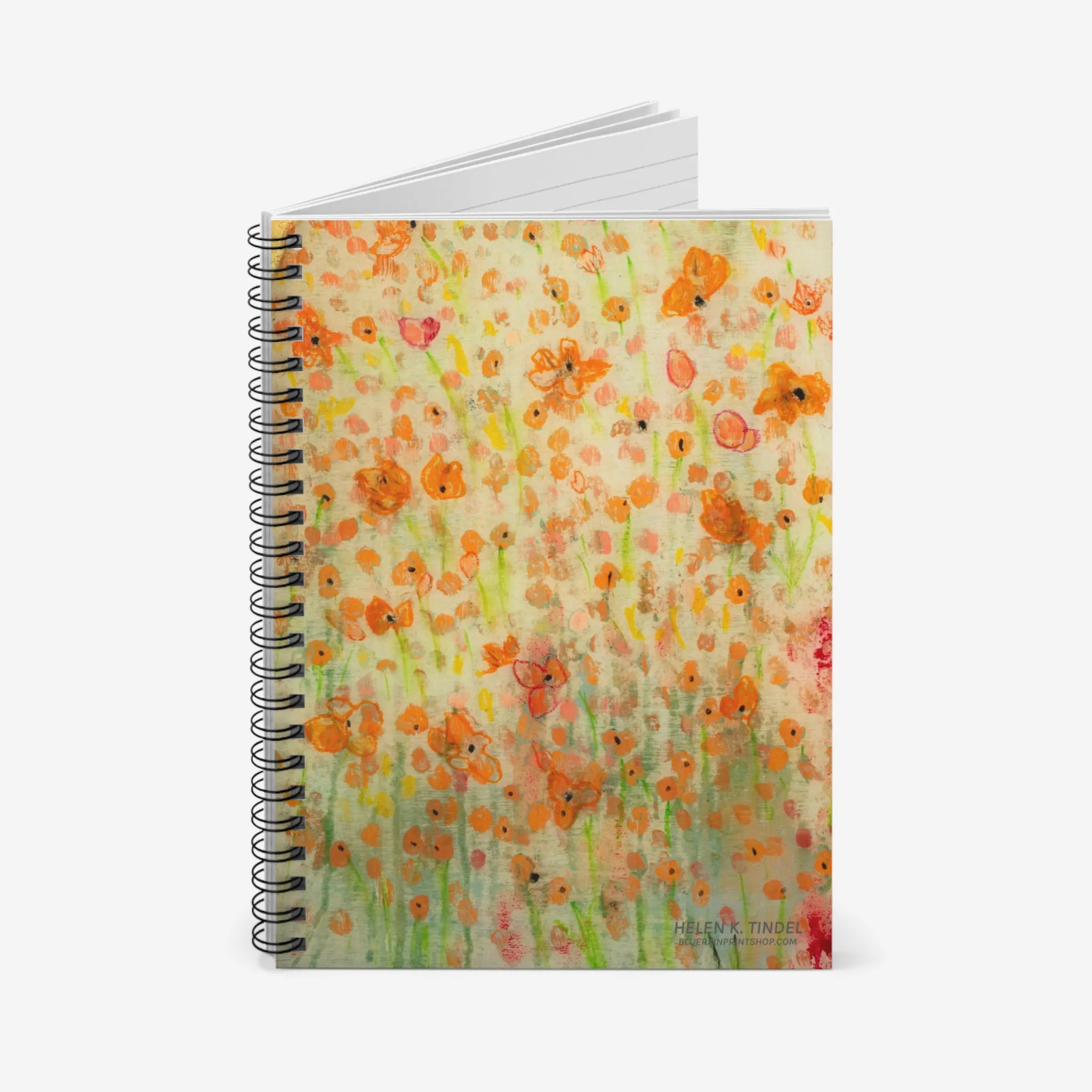 Honey Spiral Notebook
