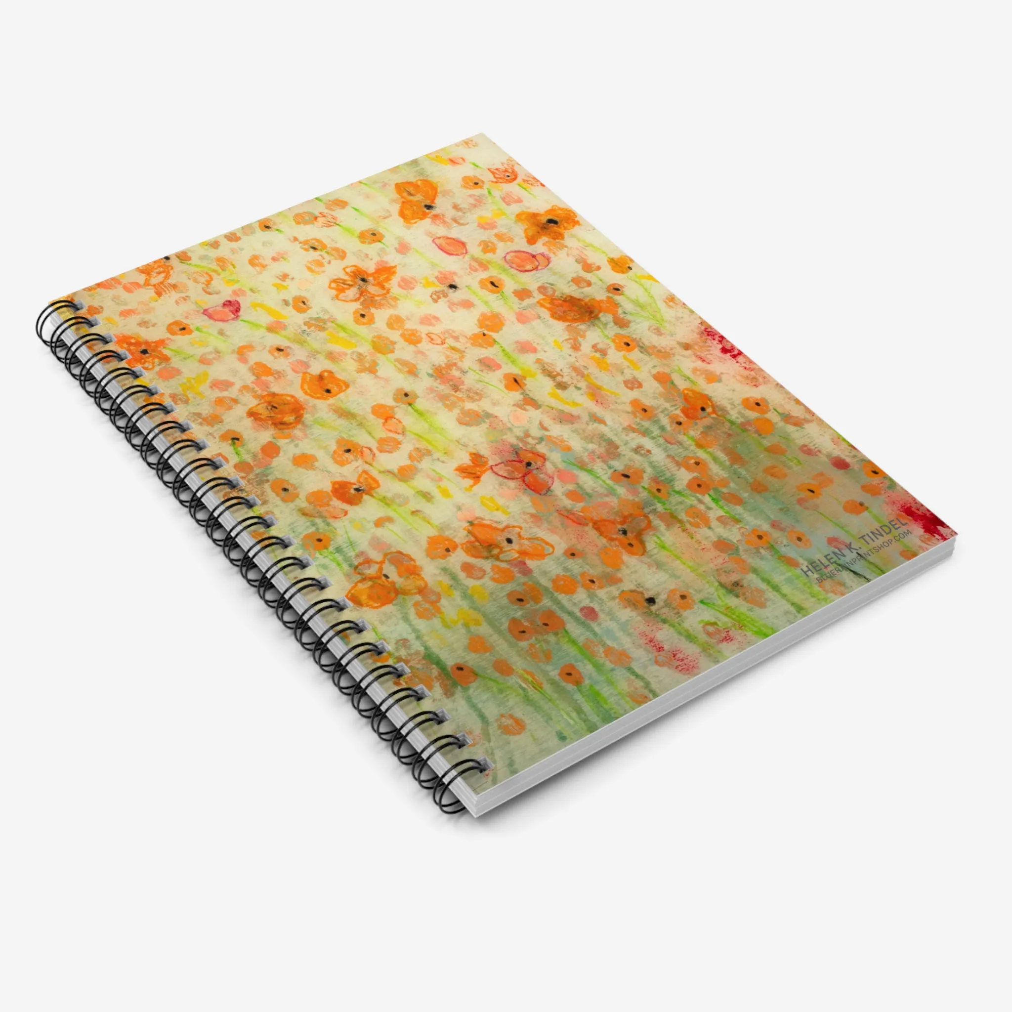 Honey Spiral Notebook