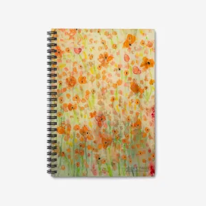 Honey Spiral Notebook