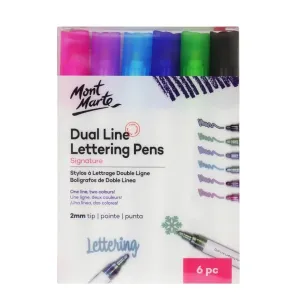 Mont Marte Dual Line Lettering Pens