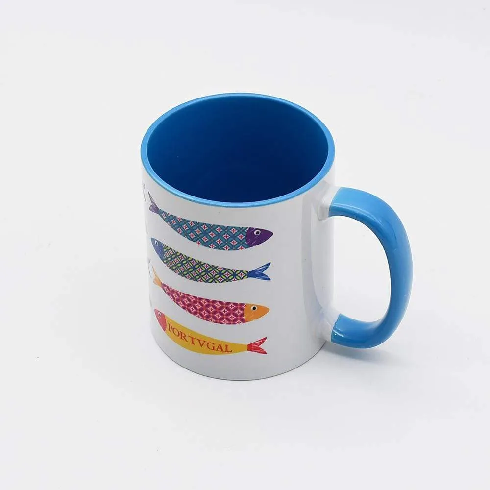 Mug en céramique "Sardinhas"