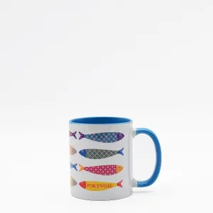 Mug en céramique "Sardinhas"
