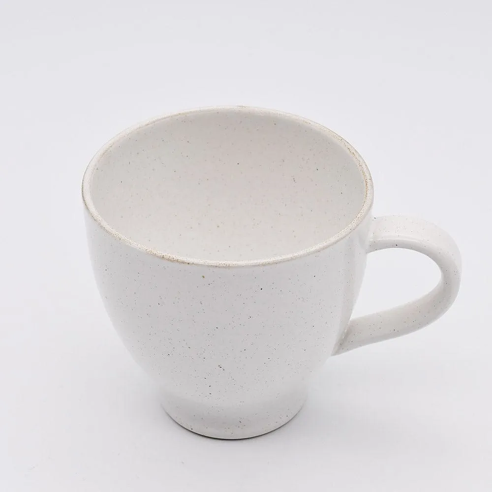 Mug en grés "Positano" - Blanc