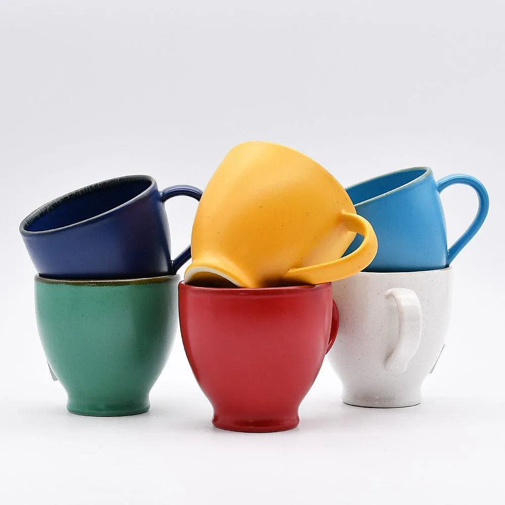 Mug en grés "Positano" - Blanc