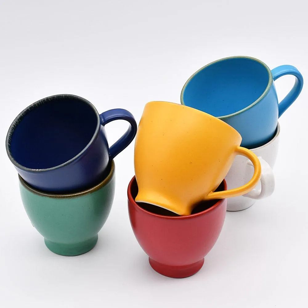 Mug en grés "Positano" - Blanc