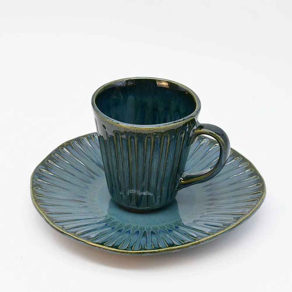 Mug en grès "Vieira" - Vert