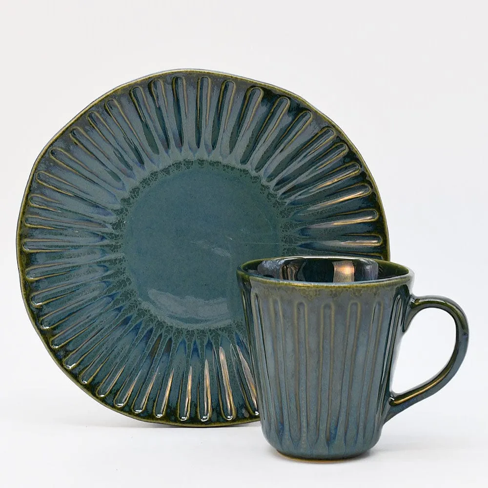Mug en grès "Vieira" - Vert