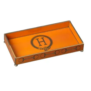 Orange H Tray