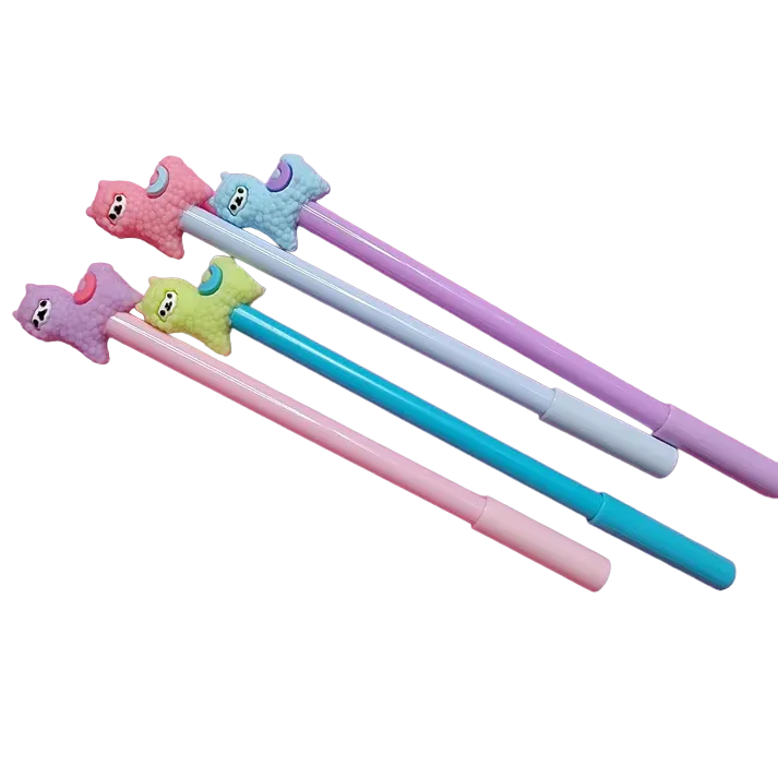 Quirky Pastel Llama Fine Tip Gel Pen
