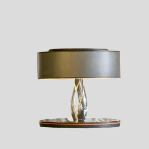 "Luxurious Bluetooth Speaker Lamp with Wireless Charging"