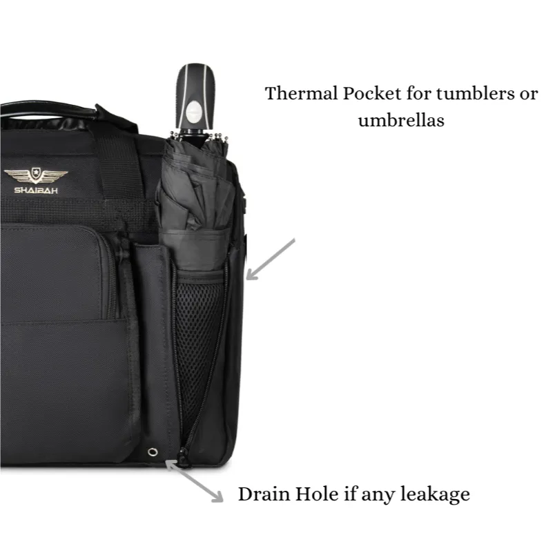 Shaibah Pilot Bag -  Elegant  Edition