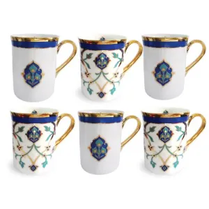 Shores of Persia - Set of 6 Mugs